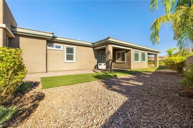 This stunning modern desert home sits on the award-winning Jack on Reflection Bay Golf Club in Nevada - for sale on GolfHomes.com, golf home, golf lot