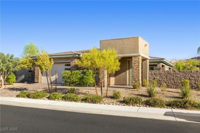 This stunning modern desert home sits on the award-winning Jack on Reflection Bay Golf Club in Nevada - for sale on GolfHomes.com, golf home, golf lot