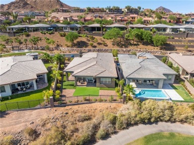 This stunning modern desert home sits on the award-winning Jack on Reflection Bay Golf Club in Nevada - for sale on GolfHomes.com, golf home, golf lot