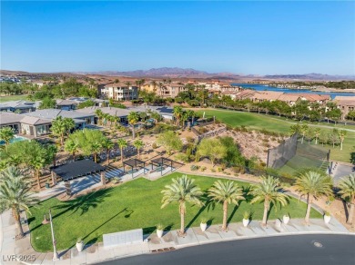 This stunning modern desert home sits on the award-winning Jack on Reflection Bay Golf Club in Nevada - for sale on GolfHomes.com, golf home, golf lot