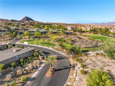 This stunning modern desert home sits on the award-winning Jack on Reflection Bay Golf Club in Nevada - for sale on GolfHomes.com, golf home, golf lot