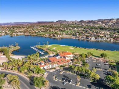 This stunning modern desert home sits on the award-winning Jack on Reflection Bay Golf Club in Nevada - for sale on GolfHomes.com, golf home, golf lot