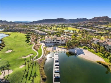 This stunning modern desert home sits on the award-winning Jack on Reflection Bay Golf Club in Nevada - for sale on GolfHomes.com, golf home, golf lot