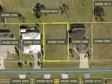 BEAUTIFUL LOT with Amazing View on the CORAL OAKES GOLF COURSE on Burnt Store Golf Club in Florida - for sale on GolfHomes.com, golf home, golf lot