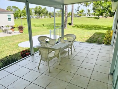 This updated 2bd/2ba furnished home with a golf and water view on Del Tura Golf and Country Club in Florida - for sale on GolfHomes.com, golf home, golf lot