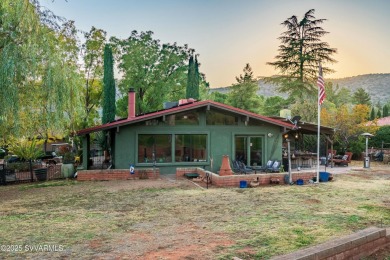 45 Yellow Hat Cr, with its pie-shaped walled lot, will wrap its on Oakcreek Country Club in Arizona - for sale on GolfHomes.com, golf home, golf lot