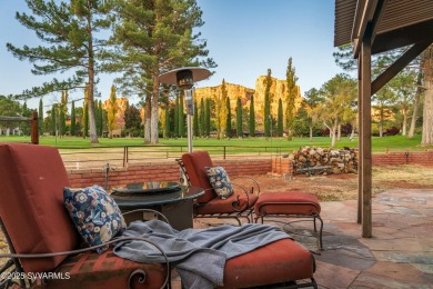 45 Yellow Hat Cr, with its pie-shaped walled lot, will wrap its on Oakcreek Country Club in Arizona - for sale on GolfHomes.com, golf home, golf lot