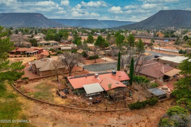 45 Yellow Hat Cr, with its pie-shaped walled lot, will wrap its on Oakcreek Country Club in Arizona - for sale on GolfHomes.com, golf home, golf lot