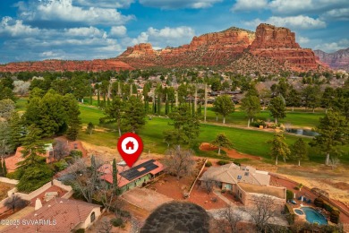 45 Yellow Hat Cr, with its pie-shaped walled lot, will wrap its on Oakcreek Country Club in Arizona - for sale on GolfHomes.com, golf home, golf lot