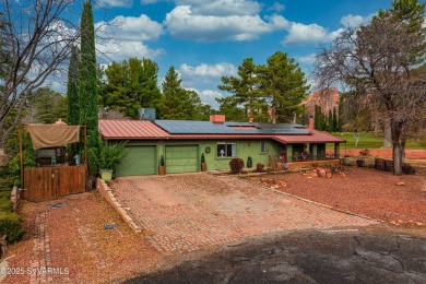 45 Yellow Hat Cr, with its pie-shaped walled lot, will wrap its on Oakcreek Country Club in Arizona - for sale on GolfHomes.com, golf home, golf lot