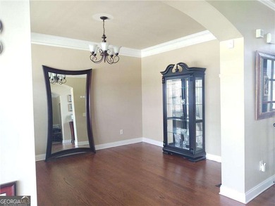 Enjoy your fully equipped media/theater room-available with a on Mirror Lake Golf Club in Georgia - for sale on GolfHomes.com, golf home, golf lot