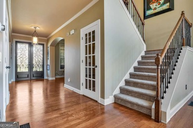 Enjoy your fully equipped media/theater room-available with a on Mirror Lake Golf Club in Georgia - for sale on GolfHomes.com, golf home, golf lot