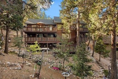 Welcome to this very loved, long time, family home filled with on Lake Arrowhead Country Club in California - for sale on GolfHomes.com, golf home, golf lot