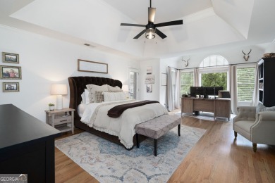 Stunning beauty surrounds this graceful home, custom designed on Bentwater Golf Club in Georgia - for sale on GolfHomes.com, golf home, golf lot