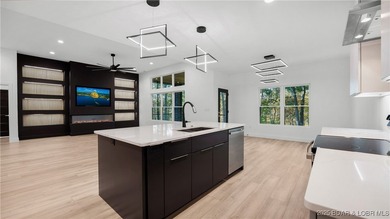 Stunning new construction in Porto Cima! This 3-bedroom, 2 on The Club At Porto Cima in Missouri - for sale on GolfHomes.com, golf home, golf lot