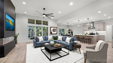 Stunning new construction in Porto Cima! This 3-bedroom, 2 on The Club At Porto Cima in Missouri - for sale on GolfHomes.com, golf home, golf lot