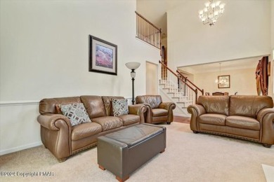 Experience Luxury & Maintenance Free Living in this END UNIT on Country Club of the Poconos Golf Course in Pennsylvania - for sale on GolfHomes.com, golf home, golf lot