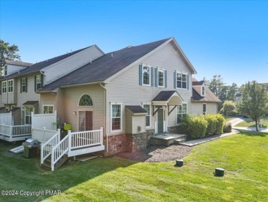 Experience Luxury & Maintenance Free Living in this END UNIT on Country Club of the Poconos Golf Course in Pennsylvania - for sale on GolfHomes.com, golf home, golf lot