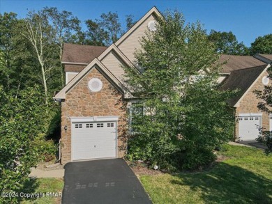 Experience Luxury & Maintenance Free Living in this END UNIT on Country Club of the Poconos Golf Course in Pennsylvania - for sale on GolfHomes.com, golf home, golf lot