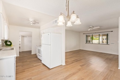 This cute, updated 2 bedroom is the perfect ''lock & leave'' on Sun City Country Club in Arizona - for sale on GolfHomes.com, golf home, golf lot