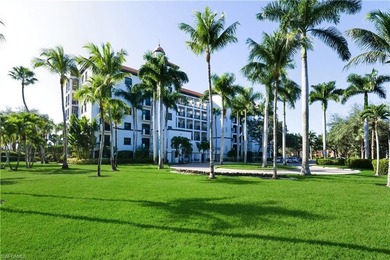 Wake-up to beachfront serenity & panoramic lake views from this on Miromar Lakes Golf Club in Florida - for sale on GolfHomes.com, golf home, golf lot