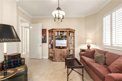 Wake-up to beachfront serenity & panoramic lake views from this on Miromar Lakes Golf Club in Florida - for sale on GolfHomes.com, golf home, golf lot