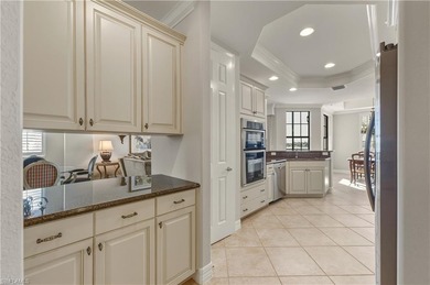 Wake-up to beachfront serenity & panoramic lake views from this on Miromar Lakes Golf Club in Florida - for sale on GolfHomes.com, golf home, golf lot