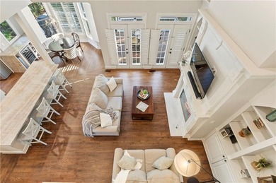 Modern luxury meets classic Southern charm in this iconic Laurel on Laurel Springs Golf Club in Georgia - for sale on GolfHomes.com, golf home, golf lot