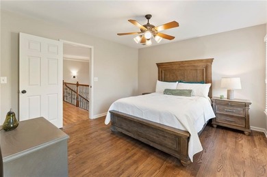 Modern luxury meets classic Southern charm in this iconic Laurel on Laurel Springs Golf Club in Georgia - for sale on GolfHomes.com, golf home, golf lot