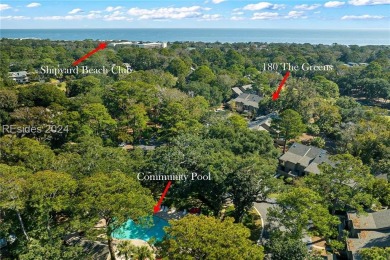 Experience the coastal lifestyle in this updated, furnished on Shipyard Golf Club in South Carolina - for sale on GolfHomes.com, golf home, golf lot