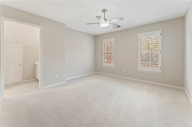 Modern luxury meets classic Southern charm in this iconic Laurel on Laurel Springs Golf Club in Georgia - for sale on GolfHomes.com, golf home, golf lot