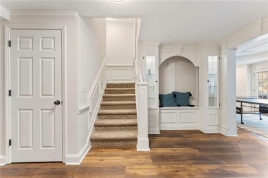 Modern luxury meets classic Southern charm in this iconic Laurel on Laurel Springs Golf Club in Georgia - for sale on GolfHomes.com, golf home, golf lot