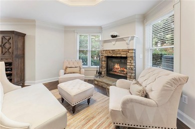 Modern luxury meets classic Southern charm in this iconic Laurel on Laurel Springs Golf Club in Georgia - for sale on GolfHomes.com, golf home, golf lot