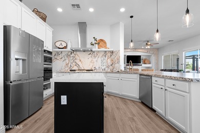 Set along the 10th hole in the prestigious 55+ guard-gated on Trilogy Golf Club At Power Ranch in Arizona - for sale on GolfHomes.com, golf home, golf lot