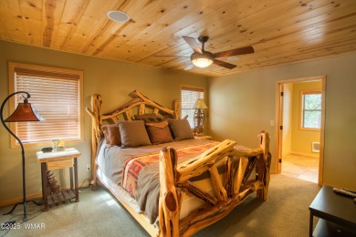 Beautiful 5 Bedroom mountain home inside the gates of White on White Mountain Country Club in Arizona - for sale on GolfHomes.com, golf home, golf lot