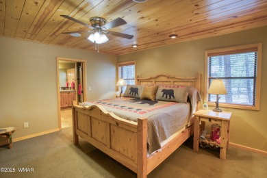 Beautiful 5 Bedroom mountain home inside the gates of White on White Mountain Country Club in Arizona - for sale on GolfHomes.com, golf home, golf lot