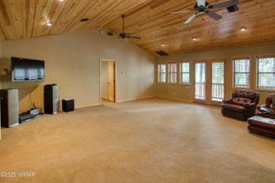 Beautiful 5 Bedroom mountain home inside the gates of White on White Mountain Country Club in Arizona - for sale on GolfHomes.com, golf home, golf lot