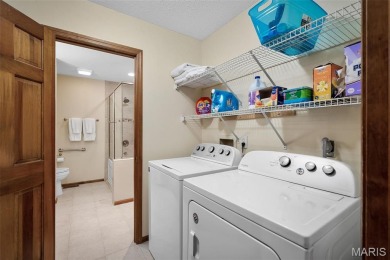 Stop the car! Updated 4 bedroom, 2 bath home tucked away in a on Lake Saint Louis Par 3 in Missouri - for sale on GolfHomes.com, golf home, golf lot