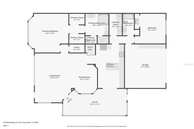 Enjoy refined living in this elegant 3-bedroom, 2.5-bath home on Falcon Watch Golf Club in Florida - for sale on GolfHomes.com, golf home, golf lot