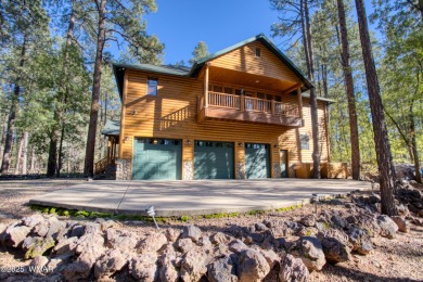 Beautiful 5 Bedroom mountain home inside the gates of White on White Mountain Country Club in Arizona - for sale on GolfHomes.com, golf home, golf lot