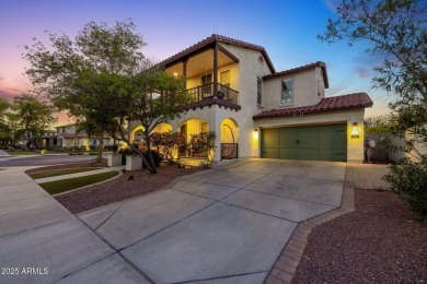 Stunning corner-lot home in Verrado welcomes you with an open on Verrado Golf Club  in Arizona - for sale on GolfHomes.com, golf home, golf lot