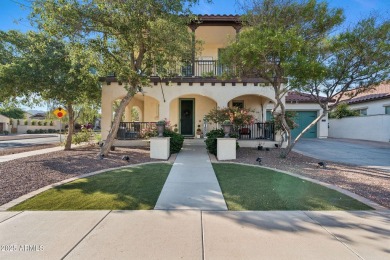 Stunning corner-lot home in Verrado welcomes you with an open on Verrado Golf Club  in Arizona - for sale on GolfHomes.com, golf home, golf lot