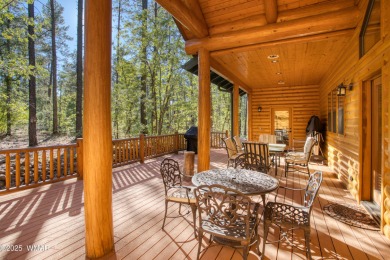 Beautiful 5 Bedroom mountain home inside the gates of White on White Mountain Country Club in Arizona - for sale on GolfHomes.com, golf home, golf lot