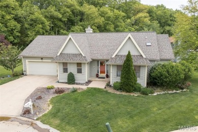 Stop the car! Updated 4 bedroom, 2 bath home tucked away in a on Lake Saint Louis Par 3 in Missouri - for sale on GolfHomes.com, golf home, golf lot