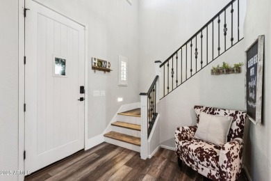 Stunning corner-lot home in Verrado welcomes you with an open on Verrado Golf Club  in Arizona - for sale on GolfHomes.com, golf home, golf lot
