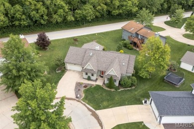 Stop the car! Updated 4 bedroom, 2 bath home tucked away in a on Lake Saint Louis Par 3 in Missouri - for sale on GolfHomes.com, golf home, golf lot
