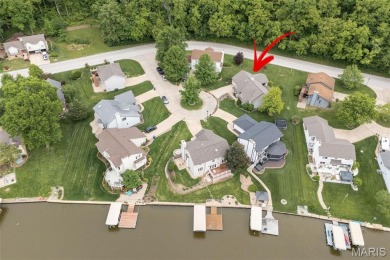 Stop the car! Updated 4 bedroom, 2 bath home tucked away in a on Lake Saint Louis Par 3 in Missouri - for sale on GolfHomes.com, golf home, golf lot