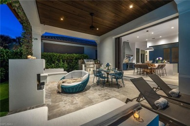 This residence has been completely reimagined in 2024 with a on Grey Oaks Golf and Country Club in Florida - for sale on GolfHomes.com, golf home, golf lot