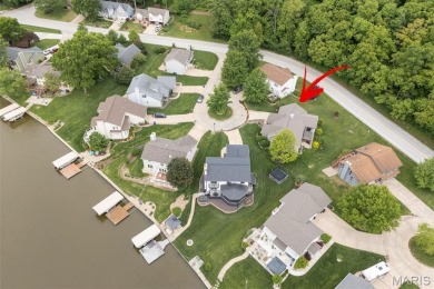 Stop the car! Updated 4 bedroom, 2 bath home tucked away in a on Lake Saint Louis Par 3 in Missouri - for sale on GolfHomes.com, golf home, golf lot