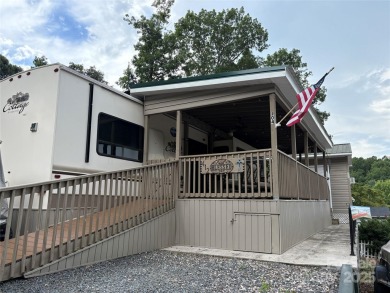 Spacious RV on deeded lot inside *BSR*. Boat & golf cart on Old North State Club at Uwharrie Point Golf community in North Carolina - for sale on GolfHomes.com, golf home, golf lot